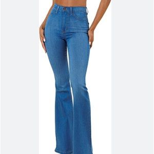 BRAND NEW Vibrant wide leg bell bottom jeans